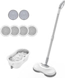 PowerMop™ – Mopa Eléctrica con Spray Automático + Repuestos Gratis